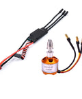 RC Fixed Wing Planes And Multirotors 2212 2200KV Brushless Motor SG90 9G Micro Servo 30A ESC And 6035 Propellers Combo Kit components.