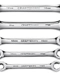 Dual End Metric Flare Nut Wrench Set, 5 Piece For Aluminum Copper And Brass Fittings, 9x10mm, 10x12mm, 13x14mm, 15x17mm, 16x18mm