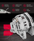 Drop In Alternator Replacement For Nissan Sentra 2011 2012 2.0L I4 Versa 2009 2012 1.8L I4 NV200 2015 2.0L I4 with OE style fit