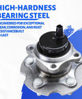 Rear Wheel Bearing Hub Assembly 2 Pack 5 Lug 512372 For Scion tC 2011-2016 RAV4 2006-2016 And Lexus HS250h 2010-2012 displayed on blue