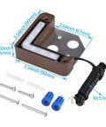 Right Angle LED Hardscape Light With 2700K 3000K 4500K Color Select Waterproof Corner Mount for retaining walls and steps.