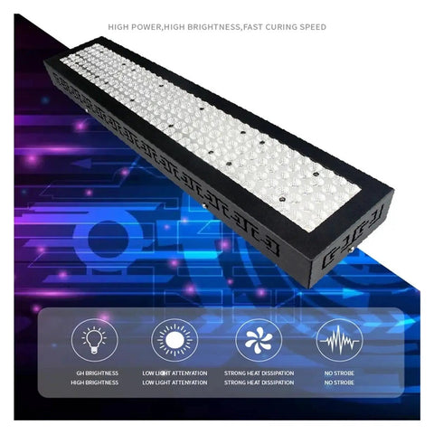 Sick Power 8000W Led Uv Curing Lamp For Resin 3D Printing Craft Exposure System with cool beam design and bright LEDs.