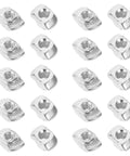 Kick Your 3D Printing Game Up A Notch With These Badass Carbon Steel Hammer Head T Slot Nuts Fasteners, M3 Size in multiple angles.