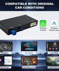 Audi Wireless CarPlay And Android Auto Retrofit Kit With Decoder Module For 3G MMI Systems 2008 To 2018 features
