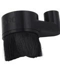 Keeps Your Shop Cleaner Heavy Duty CNC Router Dust Boot With Magnetic Spindle Motor Cover For 80mm 2.2KW Machines And Snappy 37mm Hose Hookup, black dust brush detail.