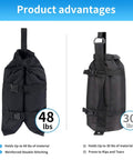 Beefed Up Heavy Duty Canopy Weight Bags Set Of 4 For Instant Outdoor Shelters Up To 45 Lbs Each in 1680D Waterproof Polyester