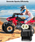 Honda Recon 250 CDI Box Kit With Ignition Coil And Voltage Regulator Rectifier Starter Relay Solenoid And Spark Plug for TRX ATV