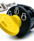 Ignition Key Switch With Protective Umbrella Key Plug And Play Compatible With Craftsman MTD Troy Bilt close-up view
