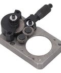 Lathe Headstock Assembly With 20T, 25T, And 45T Gear Set For Mini Lathes with aluminum alloy base and gears visible