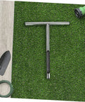 Stainless Steel Soil Sampler Probe With T Handle For Lawn Garden And Farm Easy To Use Pro Grade Sampling Tool Heavy Duty Design