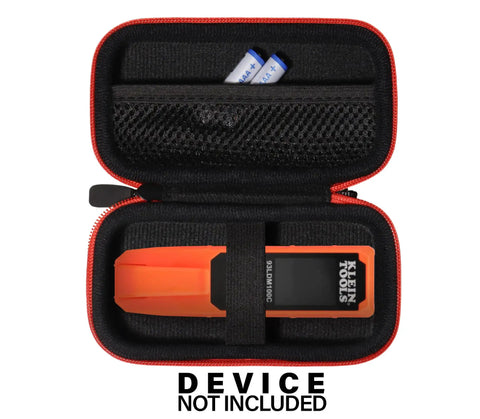 Durable Travel Case For Klein Tools 93LDM100C Compact Laser Distance Measure And Accessories Lightweight All In One Organizer Fits Purse Or Briefcase Great For Home Work Or On The Go, semi-hard PEVA case with mesh pocket and elastic strap