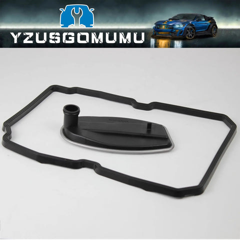 Automatic Transmission Filter Kit 722.6 For Jeep Wrangler JK Commander Dodge Charger Sprinter 2500 3500 Magnum Durango Nitro Chrysler Crossfire 300 Replaces 1402770095 Keeps Your Transmission Clean And Shifts Smooth shown with gasket and filter