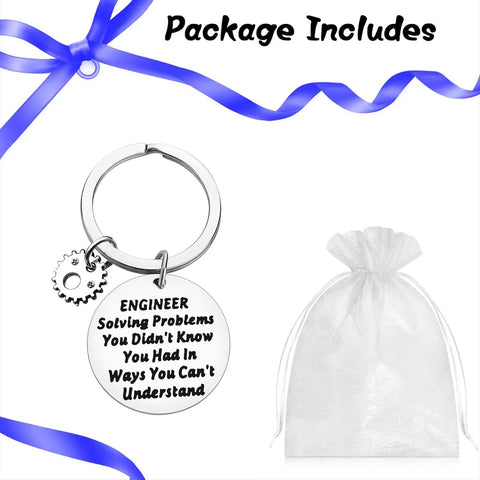 Engineer Keychain Gift For Engineers And Engineering Students Funny Yet Practical Solves Problems You Didnt Know You Had In Ways You Cant Understand Mechanical Architect Construction Pro Gift For The Gearhead In Your Life