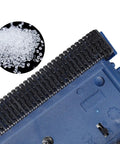 Close-up of blue RC tank tread detail with plastic beads inset, showcasing ABS plastic material used in One To Seventy Two Scale Ready To Run Mini Tank RC German Tiger WW2 Battle Tank Easy Model Two Point Four Gigahertz Frequency For Multiplayer Fun With Simple Controls And Durable ABS Plastic Build For Lasting RC Action.