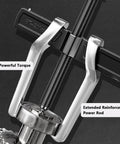 Two Jaw Gear Puller Kit Built Heavy Duty Carbon Steel For Bearing Flywheel Hub Removal Adjustable Depth Quick Setup Pros And Households Rugged Build Delivers Smooth Grip Action Nail Repairs Fast Easy Pro Fixes Users Need Great Tools For Auto Jobs, 8-inch