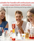 Group experiment using Two Pack DIY Tornado Makers Water Vortex Kit For Science Experiments, kids engaged in STEM activity