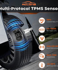 TPMS Sensor Kit For Honda And Acura Cars With 315MHz And 433MHz Dual Protocol Plug And Play Replacement Fits Odyssey CRV Pilot Civic Accord Element Integra And More For Easy Reliable Tire Pressure Monitoring, wheel sensor diagram