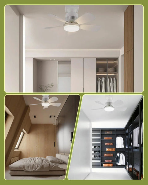 Remote Controlled Light Socket Ceiling Fan With Pairing Required For Garage Laundry Porch And Bedroom Screw In Fan And Light Combo 200 Percent Airflow Dimmable With Memory installed in modern interiors