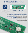 SMT power board for Electronic Analytical Balance 0.1mg Precision Lab Scale 220g shown with temperature compensation technology.