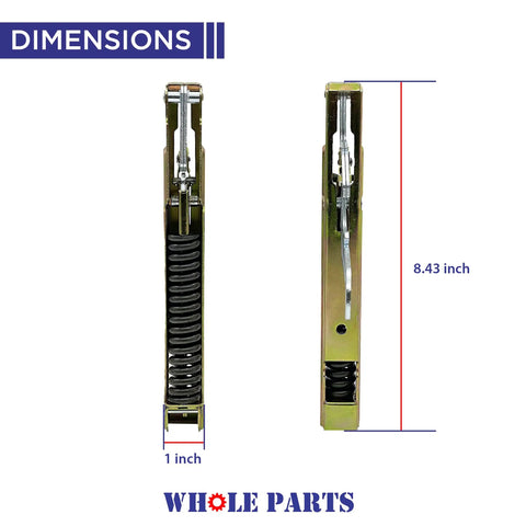 Dimensions of Upgraded Oven Door Hinge Kit Set Of 2 For Easy No Fuss Replacement On Select Ovens Part 00487747 Replaces AP2837518