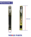 Pro Grade Two Pack Oven Door Hinge Kit Replacement For Select Ovens Easy Install Durable Hardware with dimensions shown