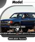 Blue Toyota SUV compatible with Rear Axle Shaft Snap Ring Set For Toyota 4Runner FJ Cruiser And Tacoma LH 2-Pack Replacement