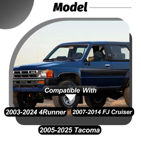 Blue Toyota SUV compatible with Rear Axle Shaft Snap Ring Set For Toyota 4Runner FJ Cruiser And Tacoma LH 2-Pack Replacement