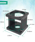 Dimensions of Horizontal Servo Motor Mount Bracket For 80 Servo Type Motors Aluminum Alloy 6063 Base Durable Motor Holder