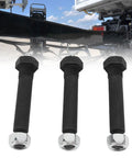 Heavy Duty Trailer Shackle Bolt Kit With Greasable Suspension Screws, 14-Piece 9/16 X 3 Inch M11 X 1.25 Set For Leaf Spring Hangers And 2000 To 7000 Lb Axles, close-up