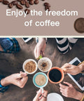 Reusable Silicone Capsule Lids For Vertuo Pods With Scoop And Brush Food Grade BPA Free Easy Fill Budget Friendly Brew Boost