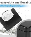 Heavy Duty Steel Safe Box With Digital Keypad Lock For Personal Items And Travel Security, Portable Metal Box