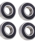 Four Pack 1623 2RS Sealed Radial Ball Bearings For Industrial Machinery Heavy Duty Roller Belts And Mechanical Components Kit