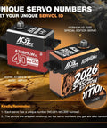 Beefy 40Kg High Torque RC Servo Motor For 1 Tenth Scale Cars Waterproof Brushless Digital Standard Servo 2026 Special Edition