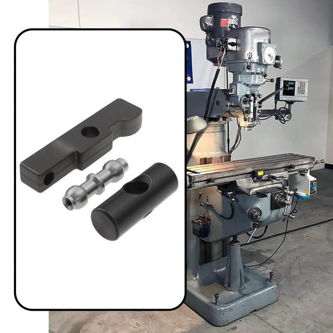 Pro Grade Fine Adjustment Milling Machine Head Accessory Set For Bridgeport Machines Compatible with B184 B183 B145 components