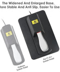 Comparison of ordinary and P1-S1+ Sustain Pedal Universal Foot Controller with stable anti-slip base