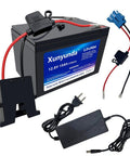 12V 15Ah LiFePO4 Battery With BMS For Solar Marine Camping And Off Grid Power Beefed Up Deep Cycle Life To 2000 Plus Power