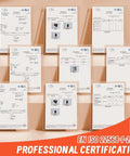 Certification documents for Badass Steel Toe Shoe Covers With Non Slip Oil Resistant Soles And Thick Leather Lining.
