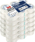 Clear Packing Tape Bulk Pack Of 36 Heavy Duty Rolls For Shipping And Moving Sealing in stacked formation