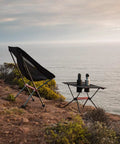 Ultralight Camping Table With Cup Holder And Carry Bag, Foldable Aluminum Backpacking Table for Camping, Picnic by seaside