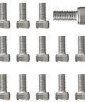 Top Shelf Twenty Count M6 1.0 X 20MM Socket Head Cap Screws Hex Allen Bolts 304 Stainless Steel Machine Fasteners in silver.