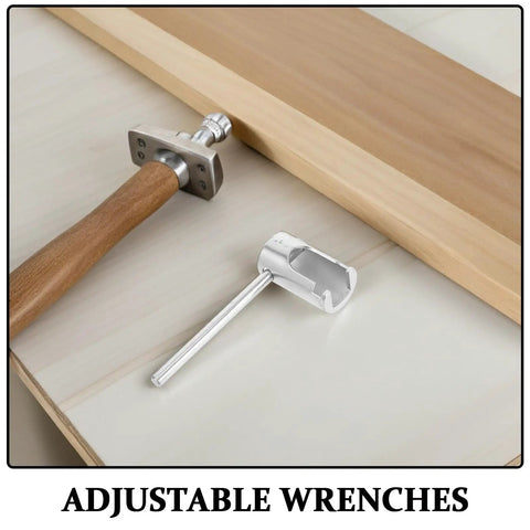 Heavy Duty Universal Fire Sprinkler Wrench Tool Rock Solid Metal Spanner for Adjusting Shutting Off Concealed Exposed Heads Durable Maintenance Gear That Gets The Job Done Smoothly on a wooden surface.