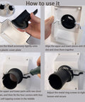 Step-by-step guide on using HVAC Wall Penetration Cover Kit With Dense Rubber Seal Blocks Drafts Hides Ugly Ac Lineset.