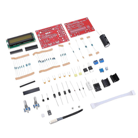 Adjustable DC Power Supply DIY Kit With LCD Display 0.01-2A Output Short Circuit Protection Bench Power Supply Module, parts layout