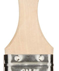 Flat Edge Master Pro Paint Brush One And A Half Inch With Polyester Blend Bristles That Are Soft Yet Firm, Tapered And Flagged