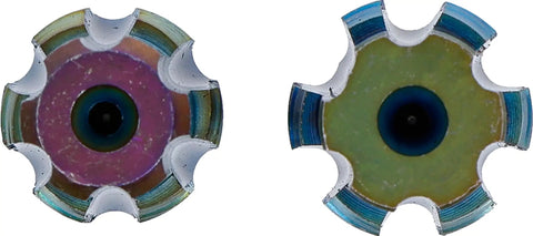 Close-up of Heavy Duty Tap And Die Set With Guide Bolt, two precision cutters for exhaust sensor thread repair.