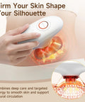 Three In One At Home Body Sculptor With Suction Massage And Red Light Therapy for skin firming on belly