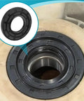 Washing Machine Tub Bearing And Seal Kit Replacement Parts For Front Load Washers Compatible With WM3150HVC displayed on tub