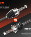 Dodge Front Left CV Axle Shaft Assembly Fits Durango 3.6L 5.7L 2011-2023 And Grand Cherokee 3.0L 2014-2019 comparison