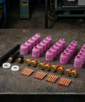 Grab This Awesome 58-Piece Luwecf TIG Consumables Kit For Your Torch, featuring alumina nozzles, collet bodies, and copper parts.