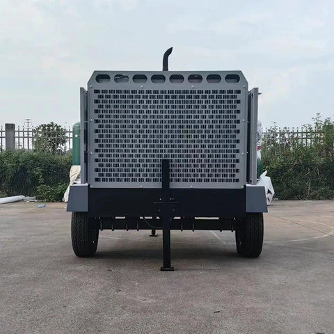 Custom 10 To 24 M3 Min High Capacity Mobile Industrial Rotary Screw Air Compressor For Construction Mining Drilling Applications Powerful Portable Gas Powered Unit Get It Quick Now